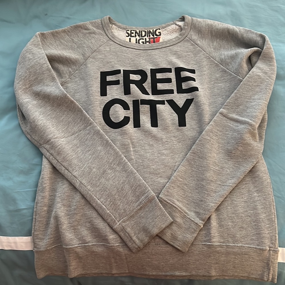 Free City Gray Sweatshirt